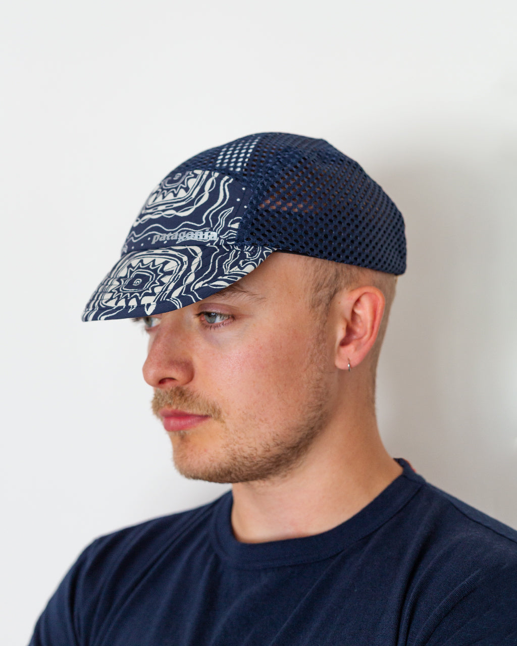 Duckbill Cap - Solar Blocks New Navy