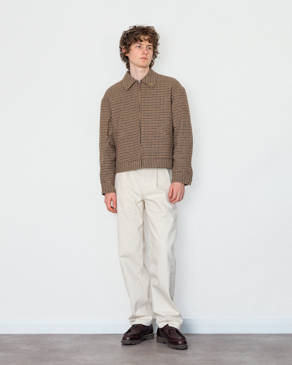 Harrington Jacket - Houndstooth