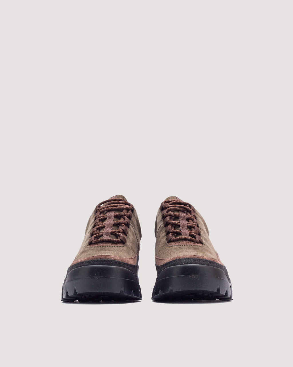 Easy Hiker - Army Green/Brown Suede
