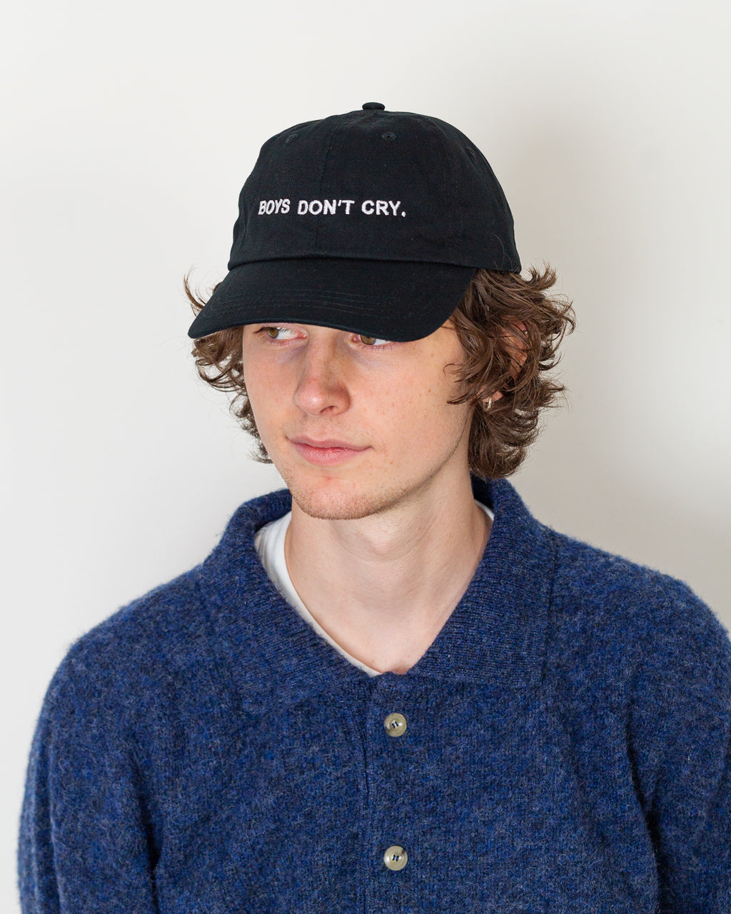 Boys Don't Cry Cap - Black