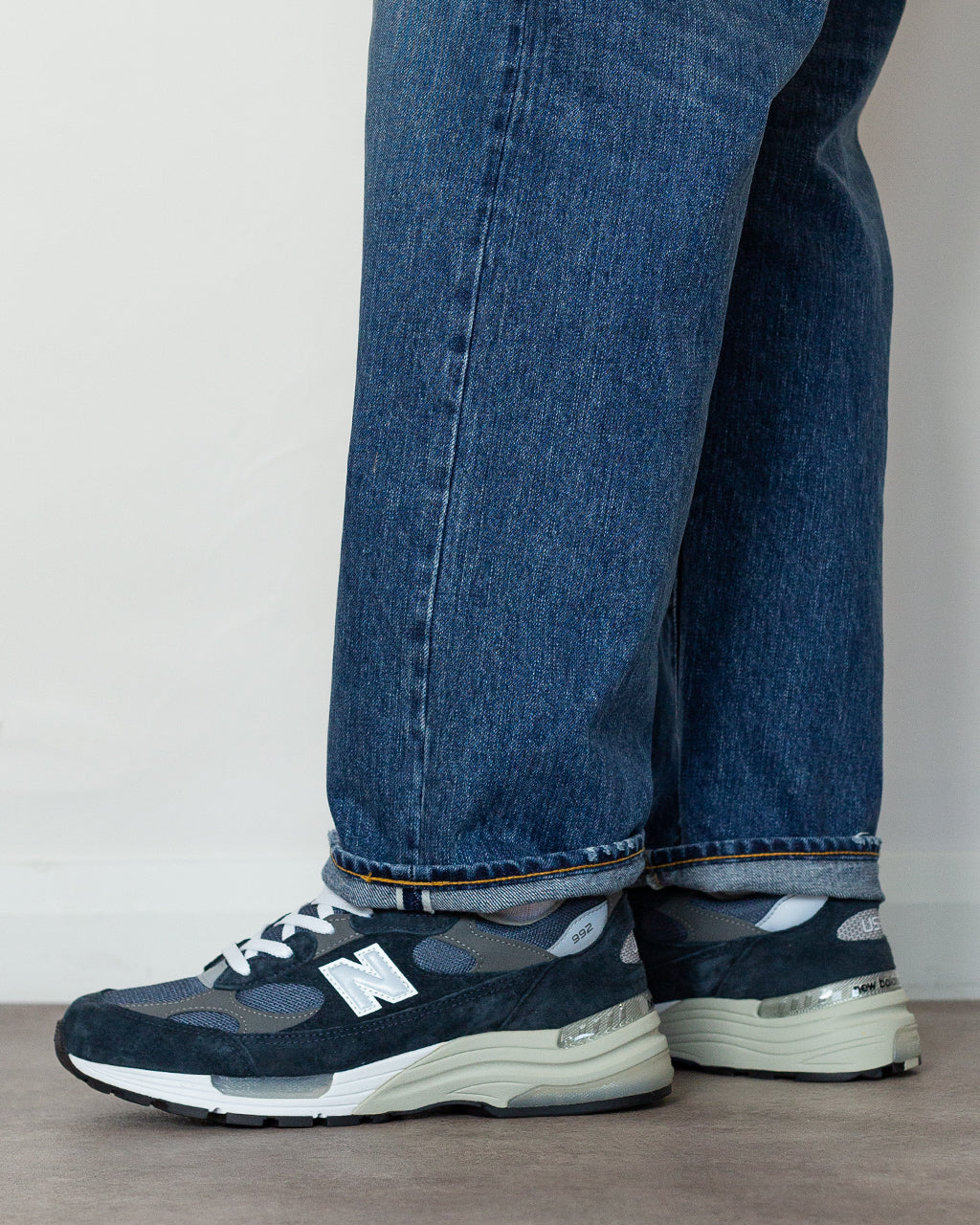 992 NY - Navy/Grey/Silver Metallic