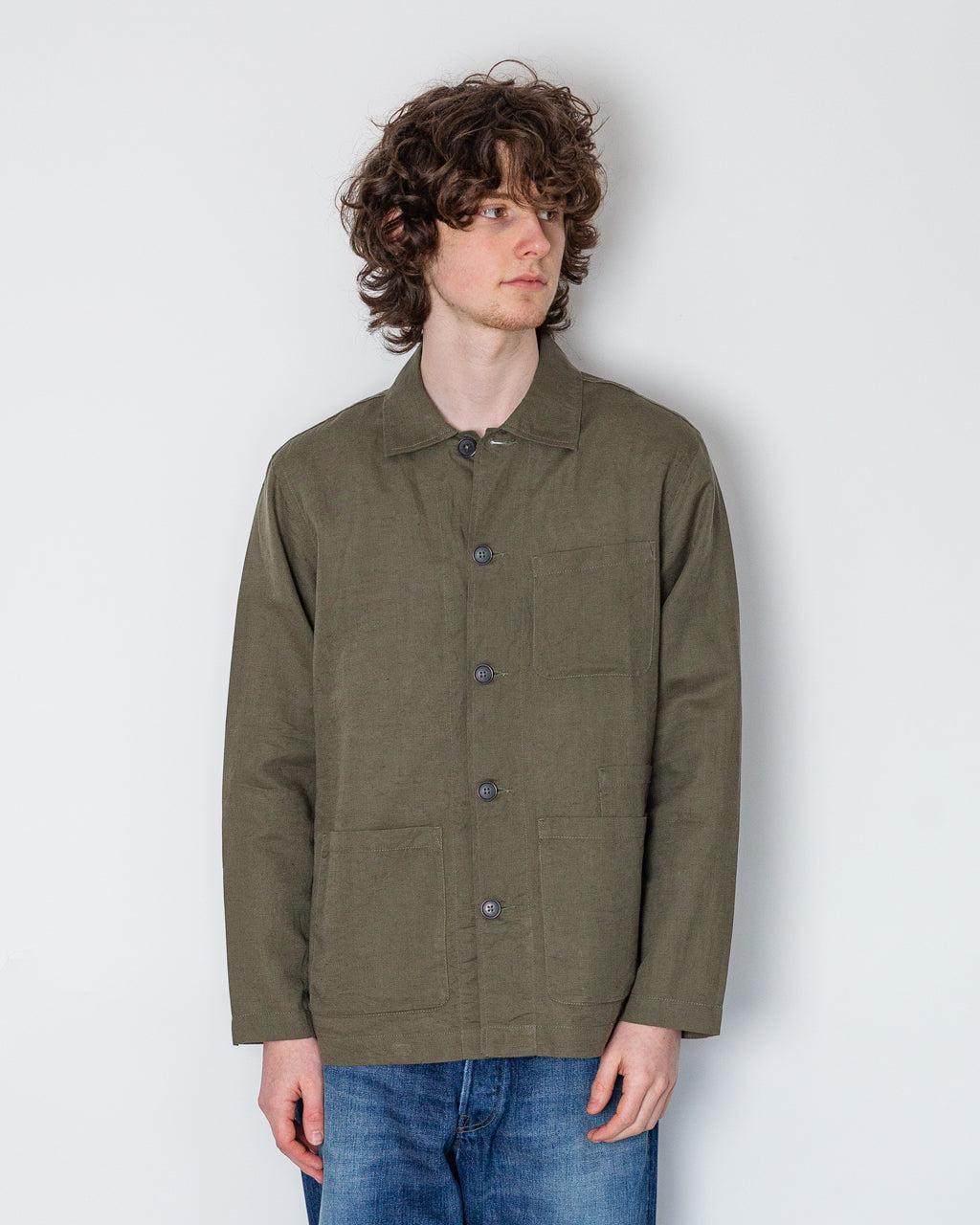 Bakers Overshirt - Olive