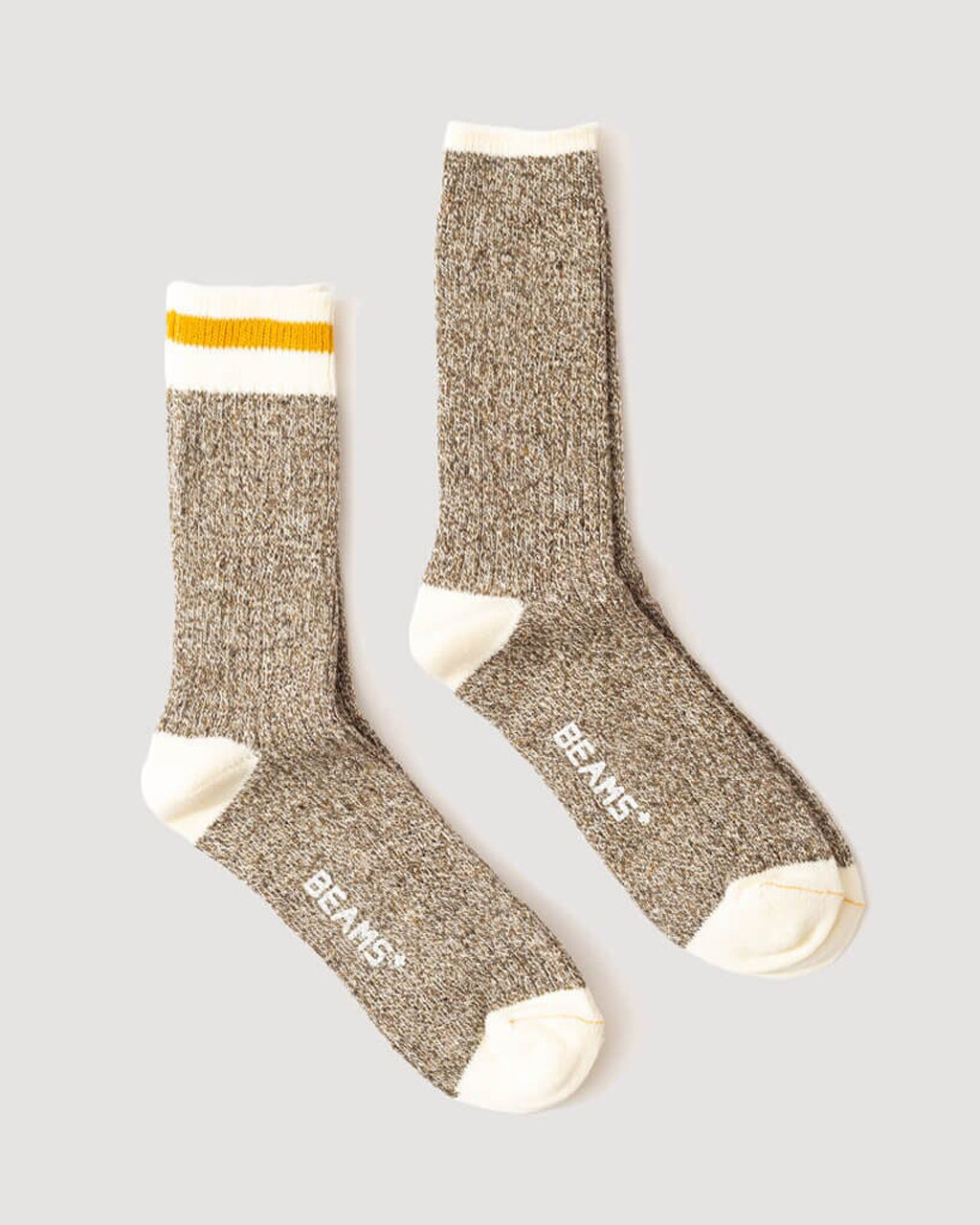Rag Socks 2 Pack - New Khaki/Yellow