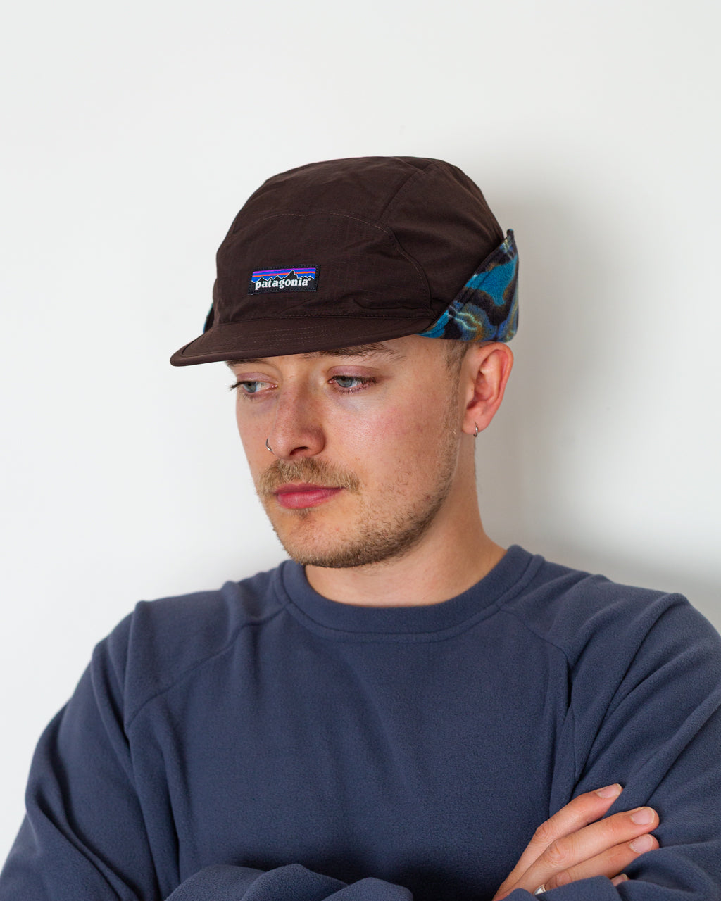 Isthmus Ear Flap Cap - Den Brown