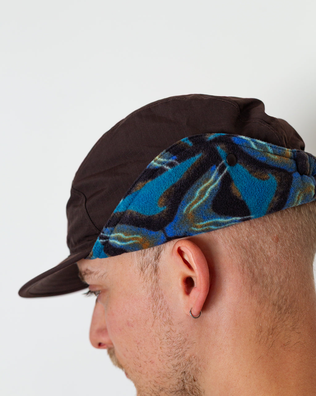 Isthmus Ear Flap Cap - Den Brown