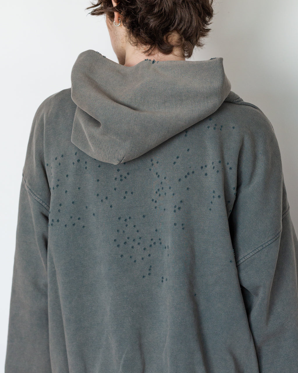Moth-Tech Hoodie - Faded Black