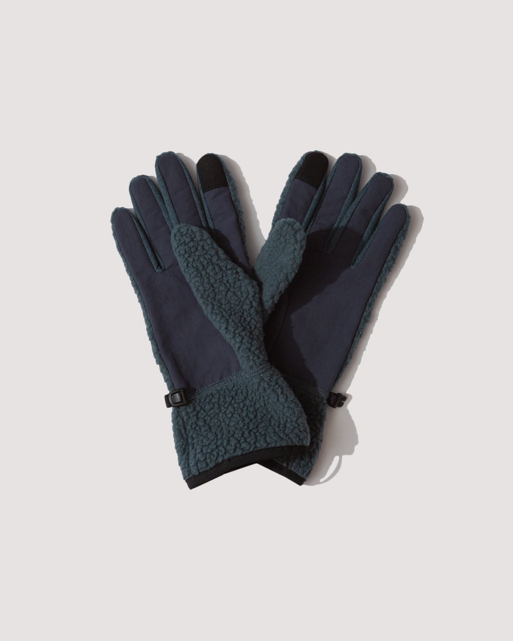 Retro Pile Gloves - Summit Blue