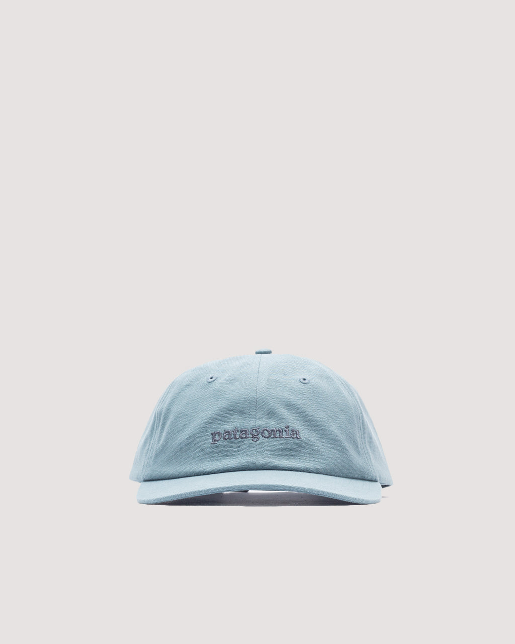 Graphic Trad Cap - Text Logo Blue Sage