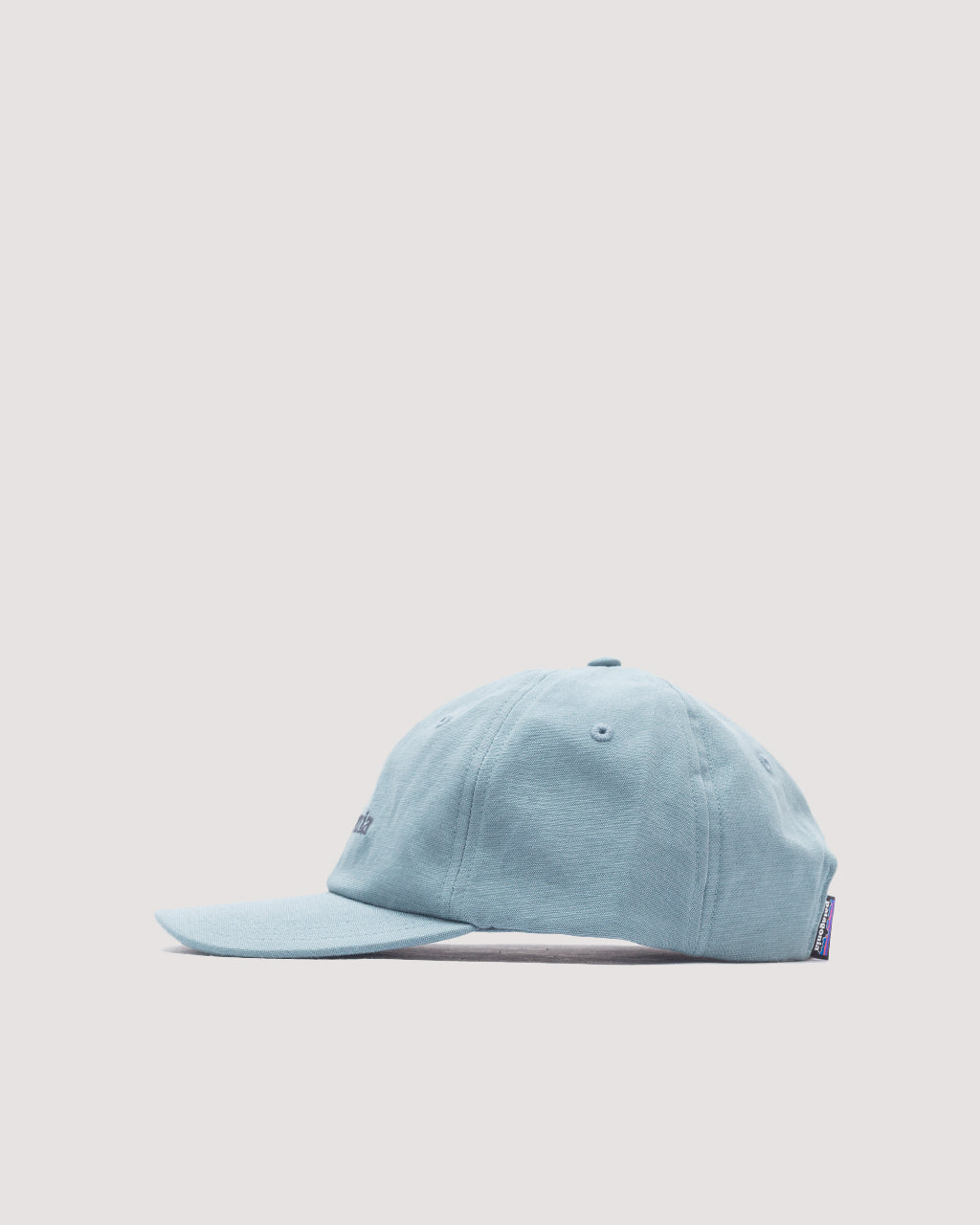 Graphic Trad Cap - Text Logo Blue Sage