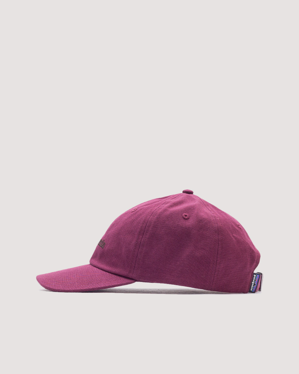 Graphic Trad Cap - Text Logo Berry Fig