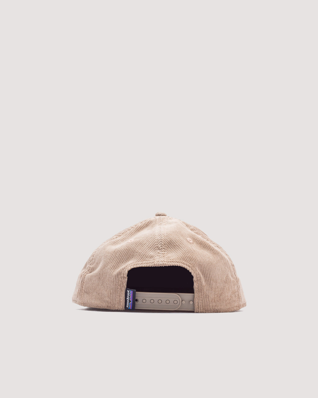 96 Oval Logo Cord Cap - Seabird Grey