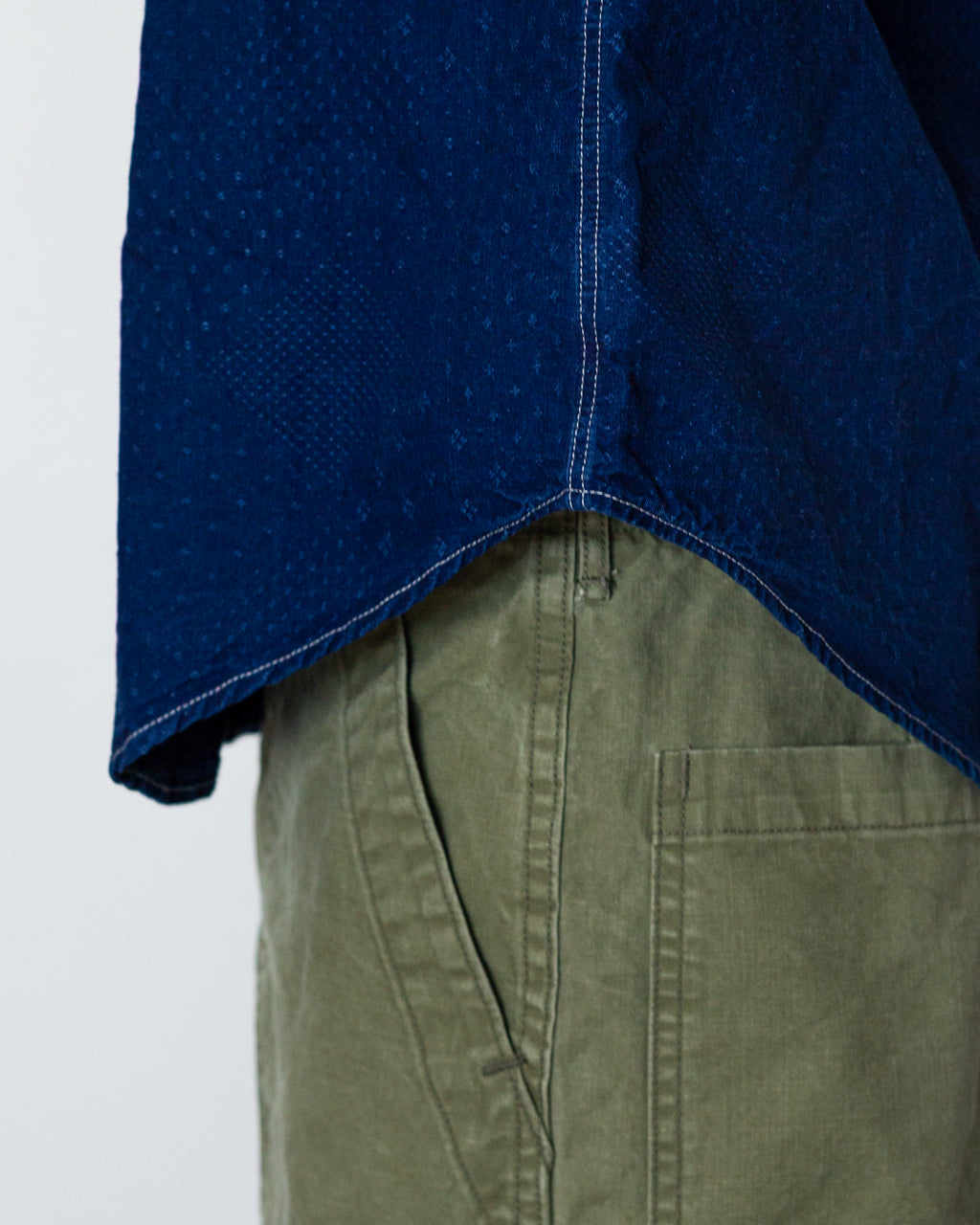 Relaxed Fit Work Shirt for Peggs & son. - Indigo
