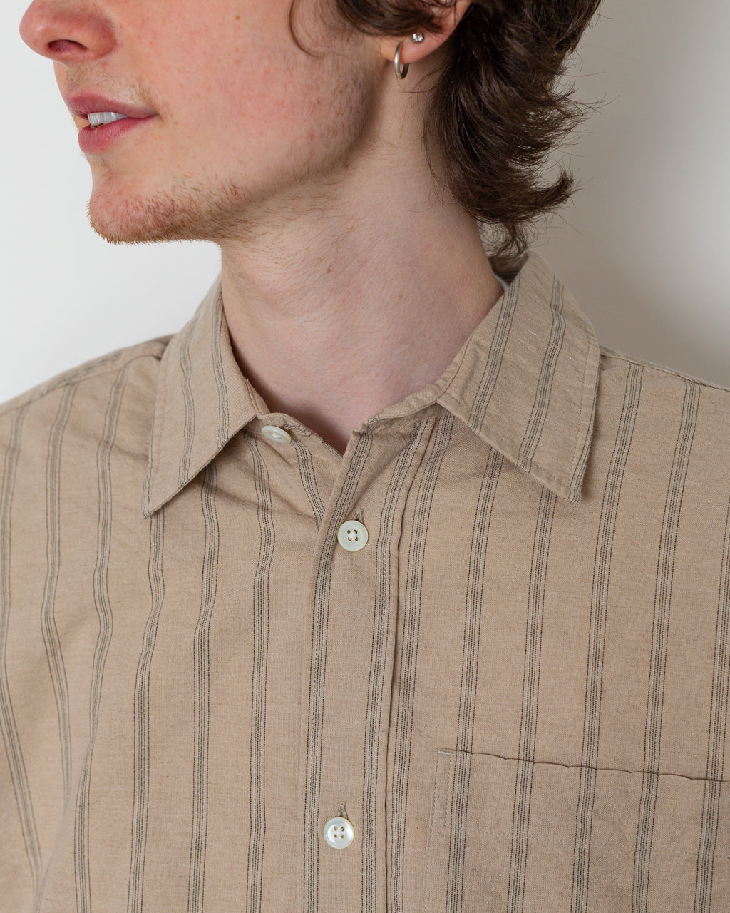 Espevik Oversized Shirt - Walnut