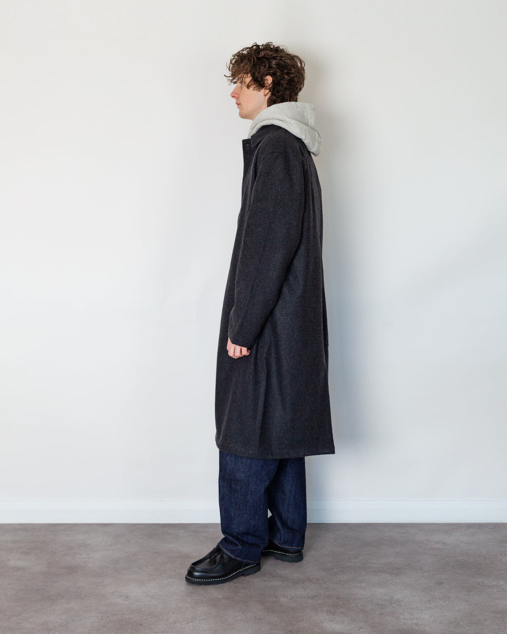 Mac Coat - Grey Marl