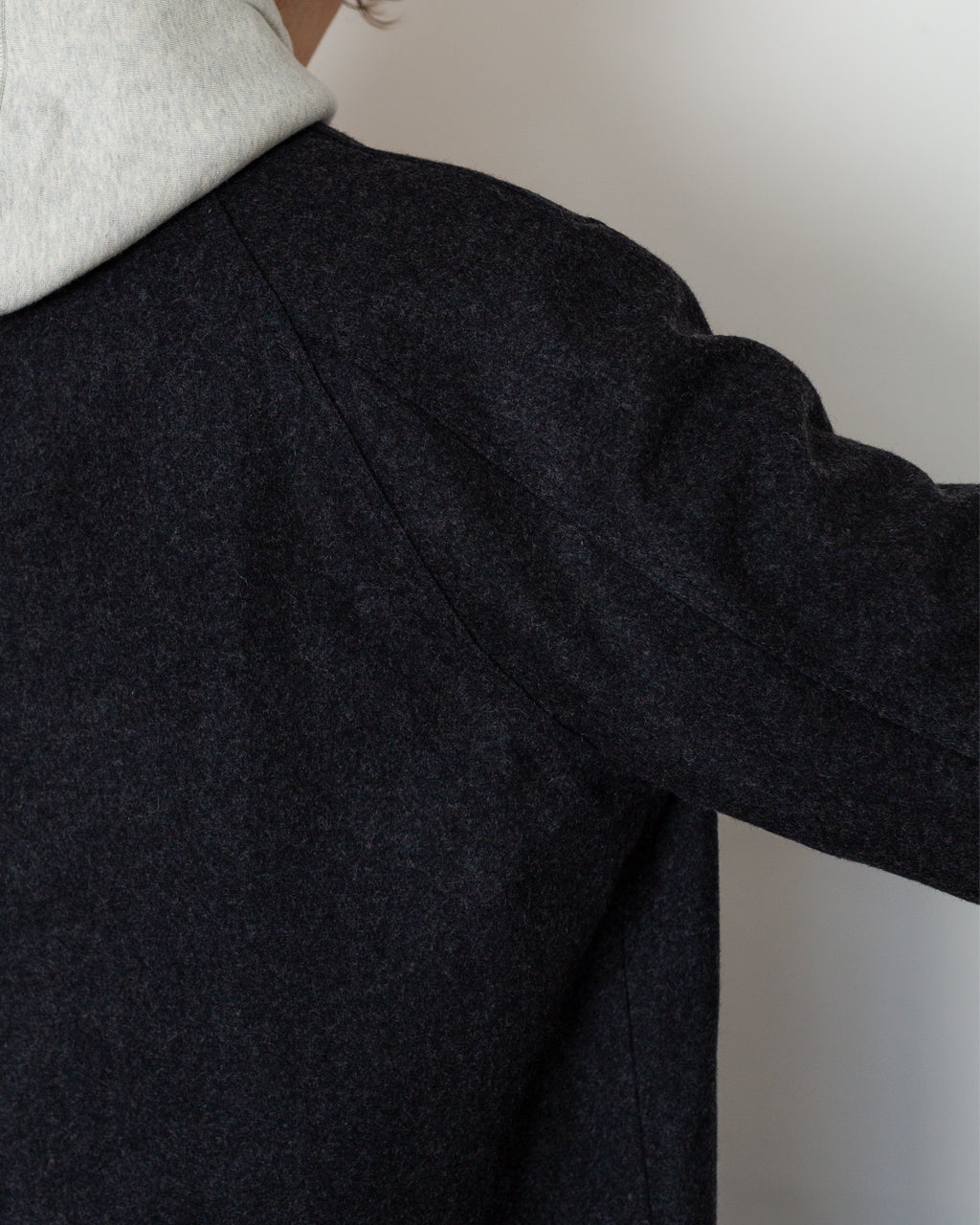 Mac Coat - Grey Marl