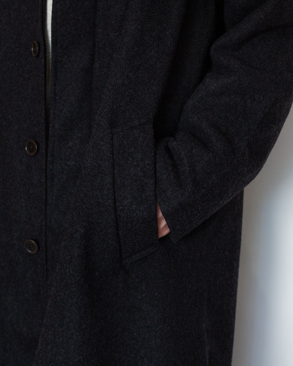 Mac Coat - Grey Marl