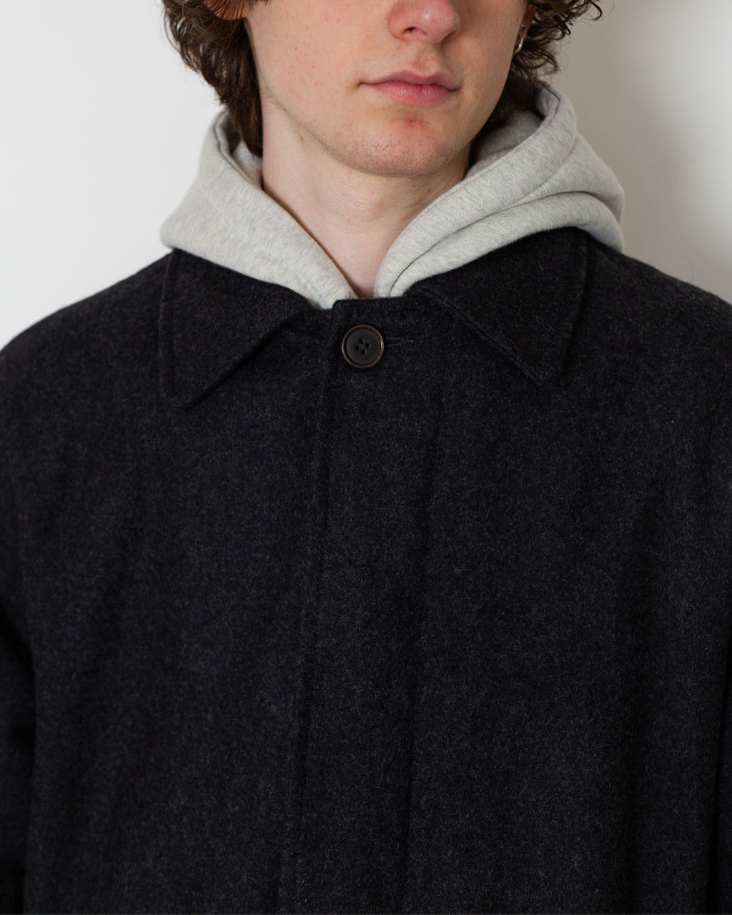 Mac Coat - Grey Marl