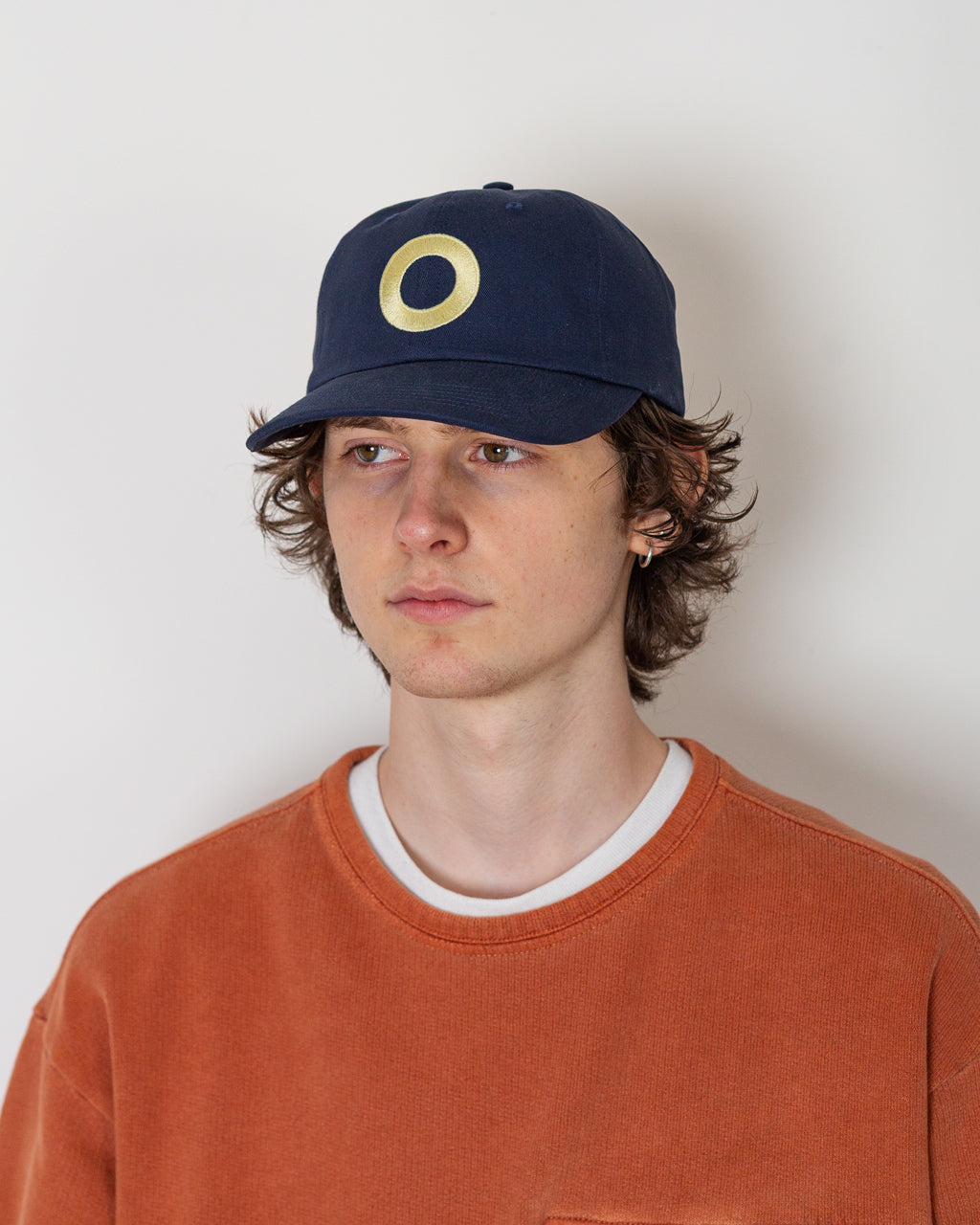 O 6 Panel Hat - Navy