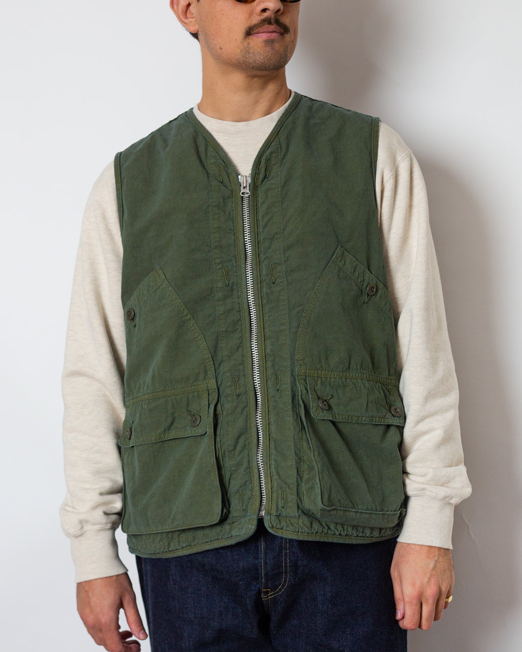 High Density Work Vest - Olive