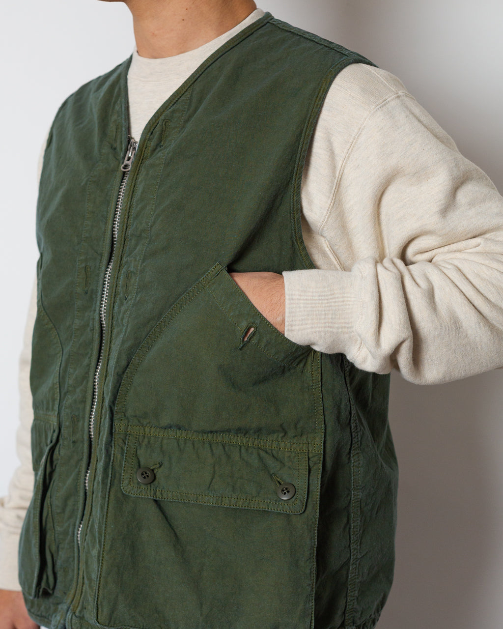 High Density Work Vest - Olive