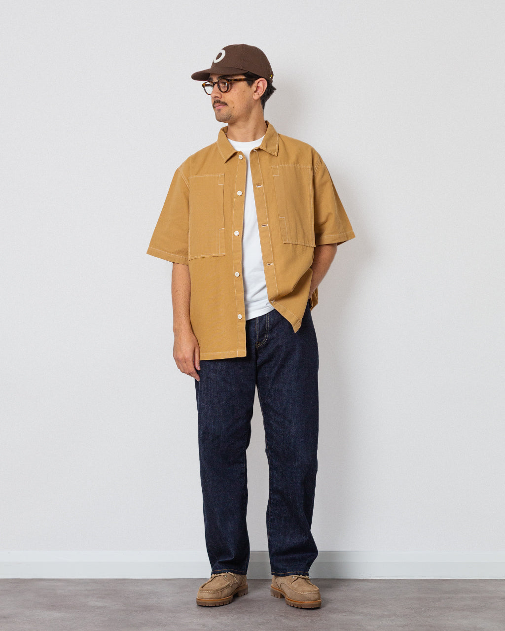 S/S Painter Shirt - Apple Cinnamon
