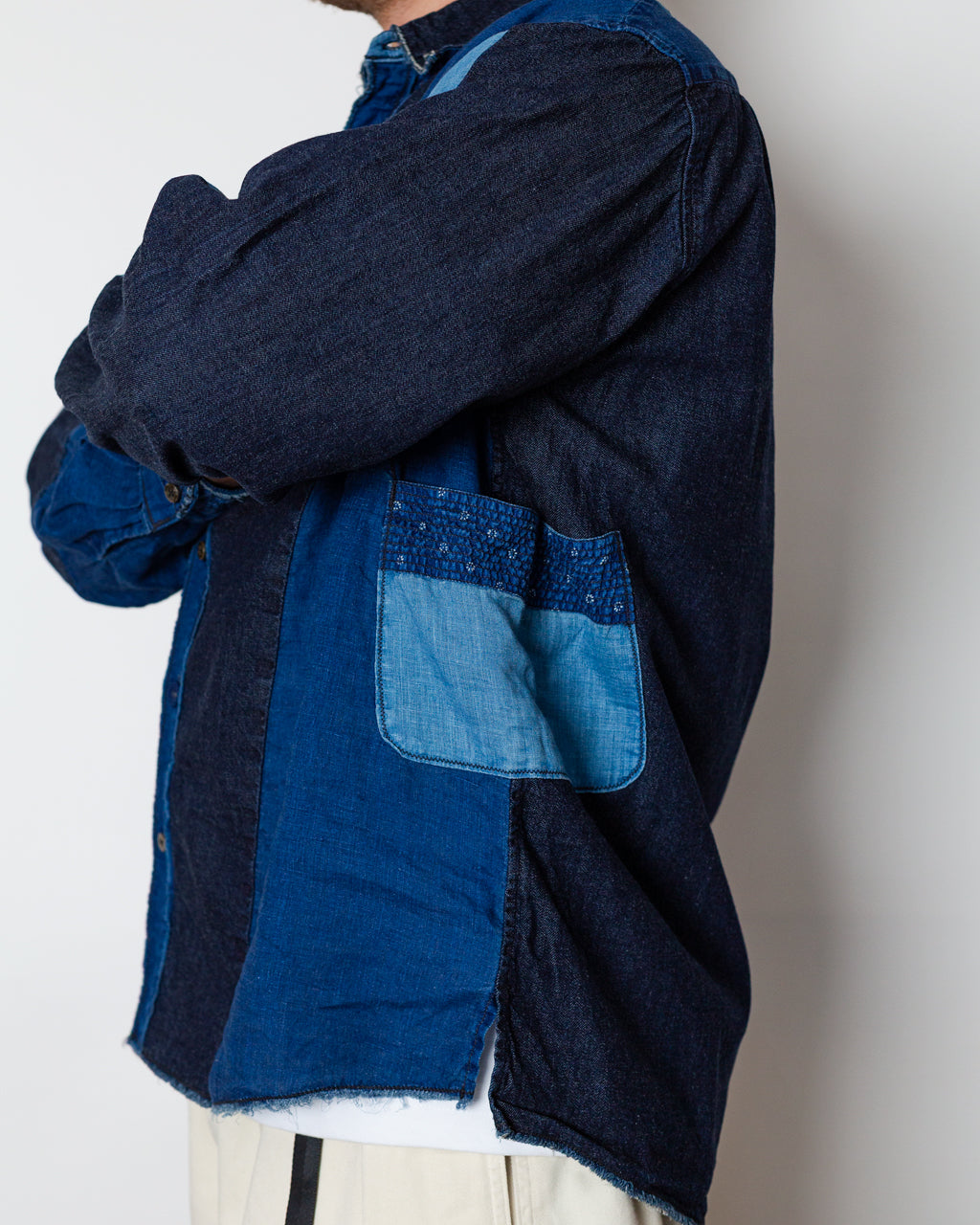 Cotton x Linen IDG KATMANDU Shirt 23' - Indigo