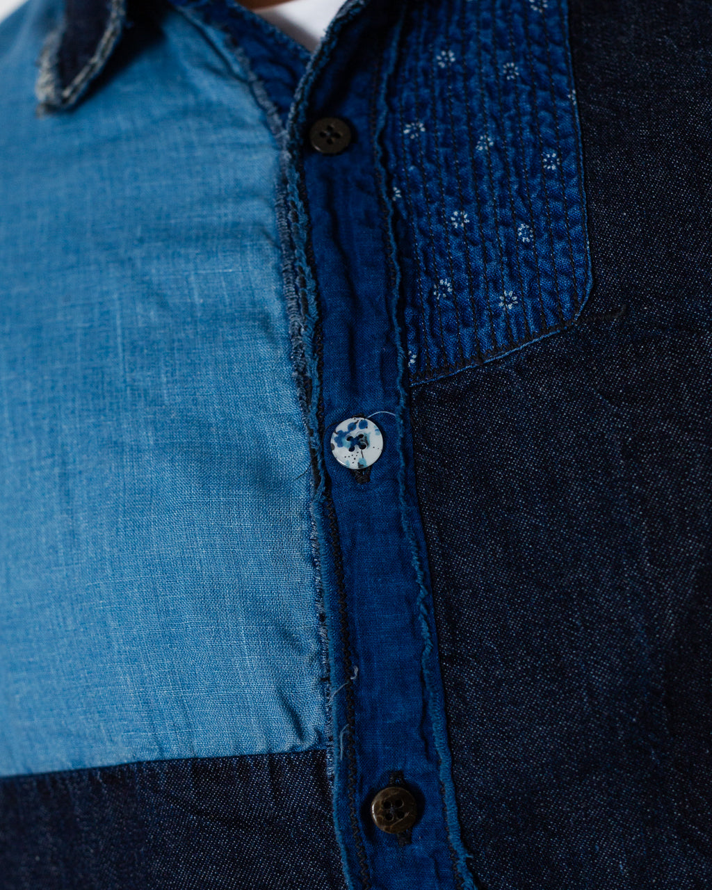 Cotton x Linen IDG KATMANDU Shirt 23' - Indigo