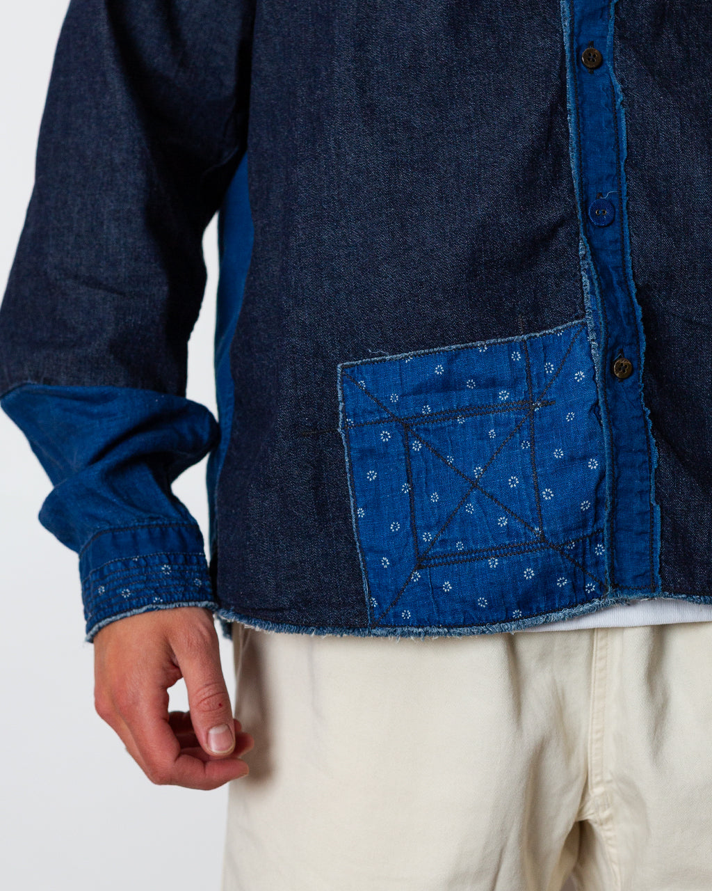 Cotton x Linen IDG KATMANDU Shirt 23' - Indigo