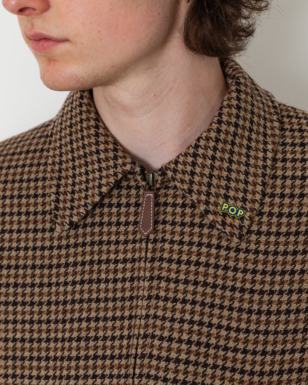 Harrington Jacket - Houndstooth