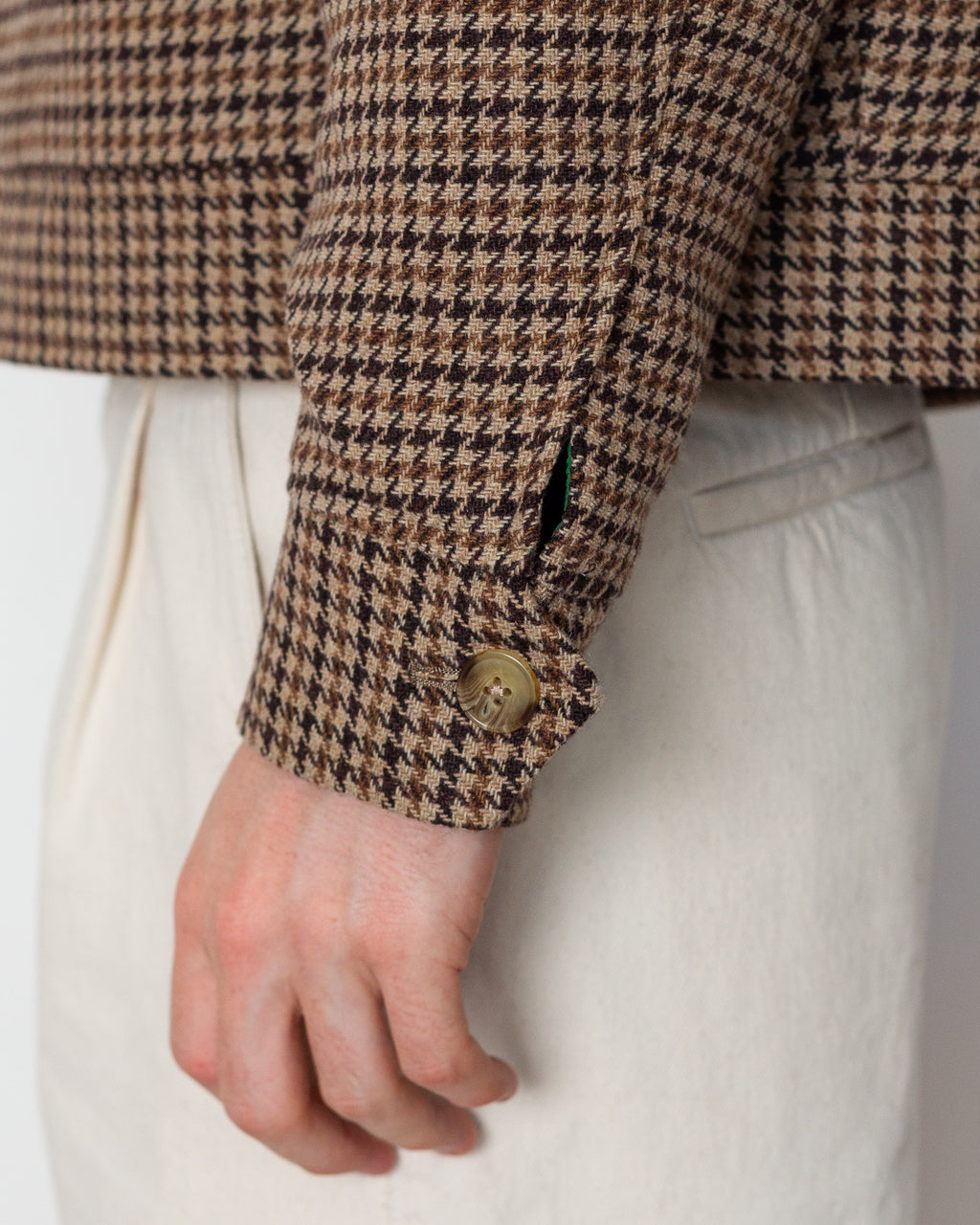 Harrington Jacket - Houndstooth