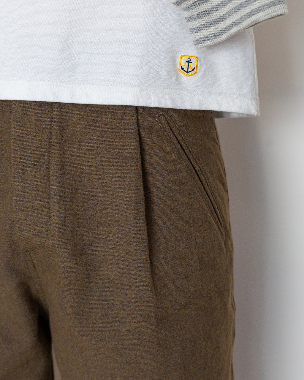 Assembly Pant - Khaki Moleskin