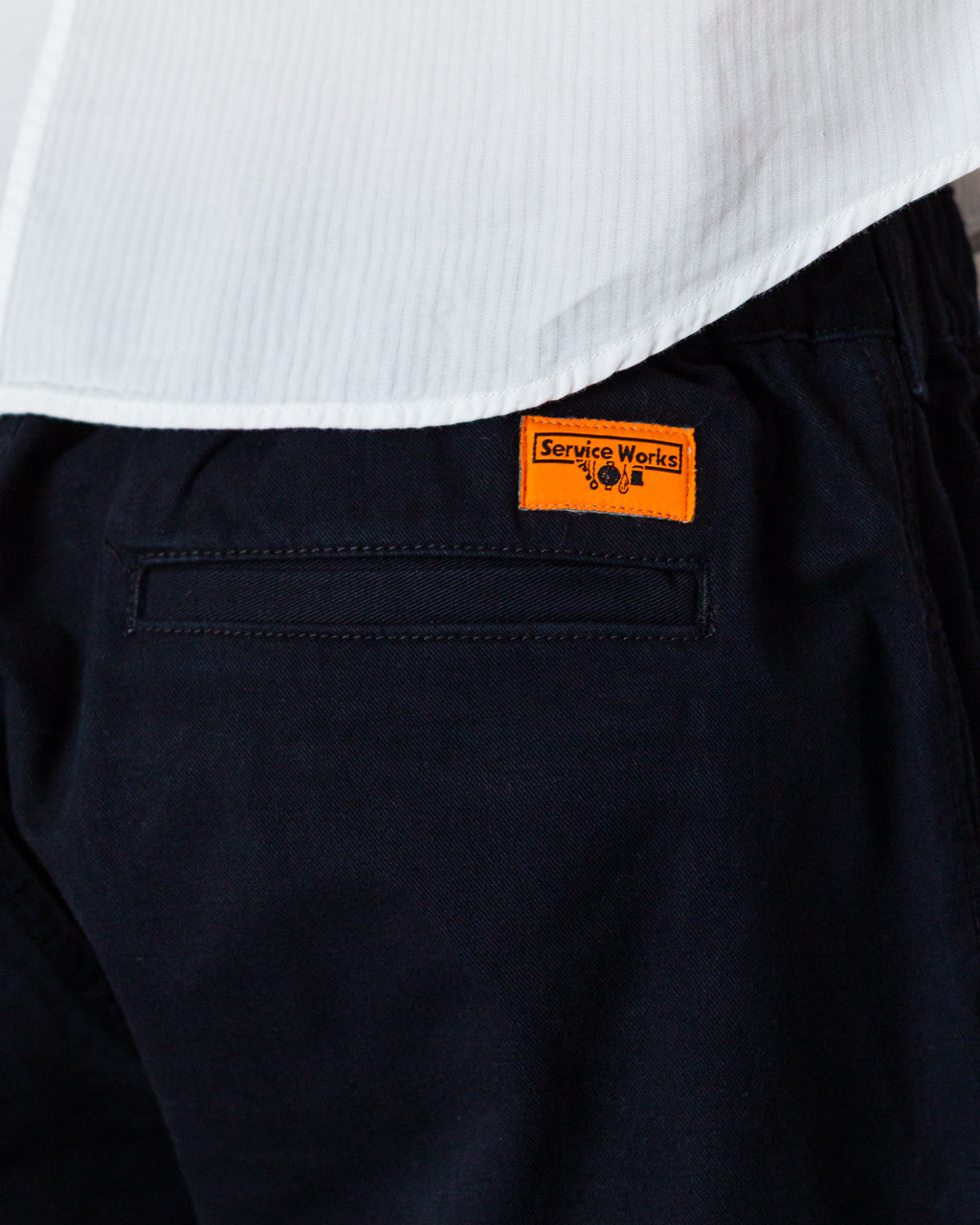 Twill Waiter Pants - Black