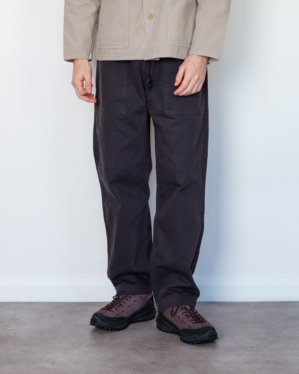 Pigment HBT Chef Pants - Black