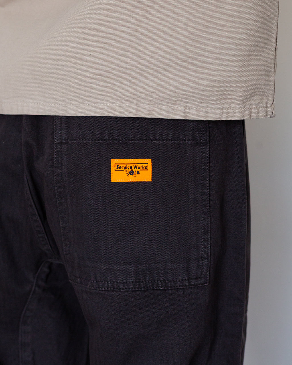 Pigment HBT Chef Pants - Black