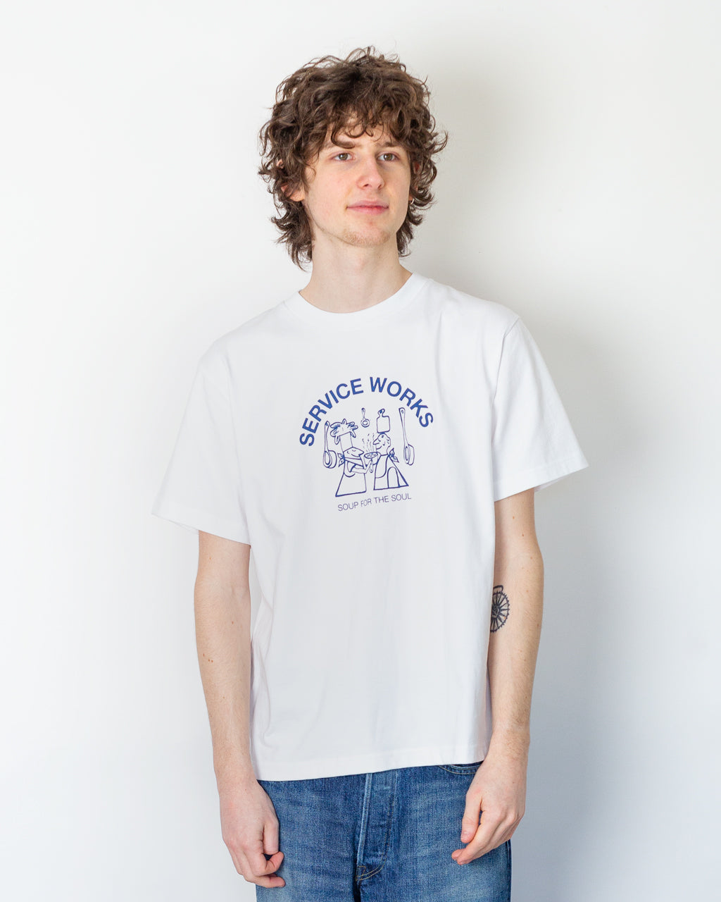 Soup For The Soul Tee - White
