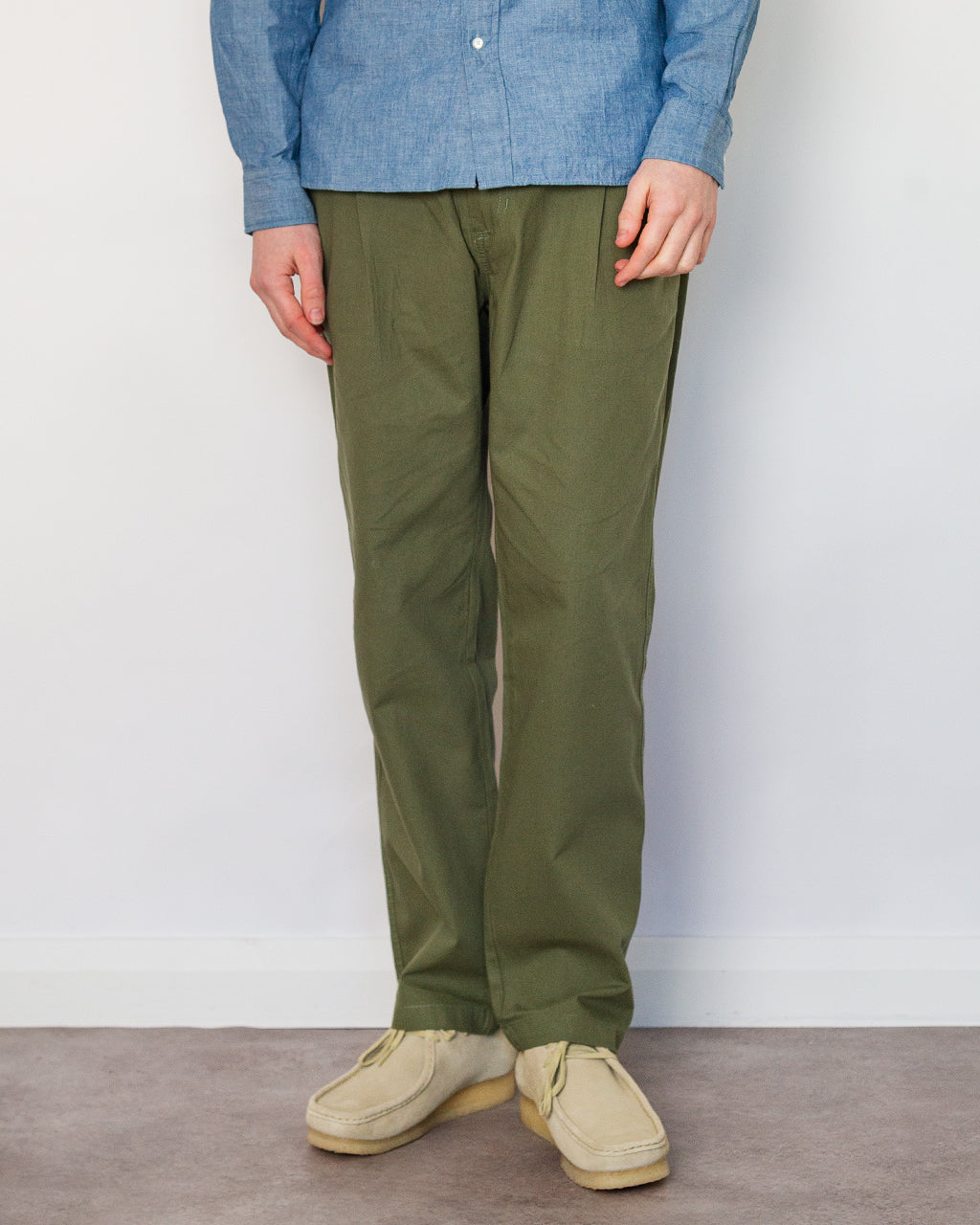 Twill Waiter Pant - Olive