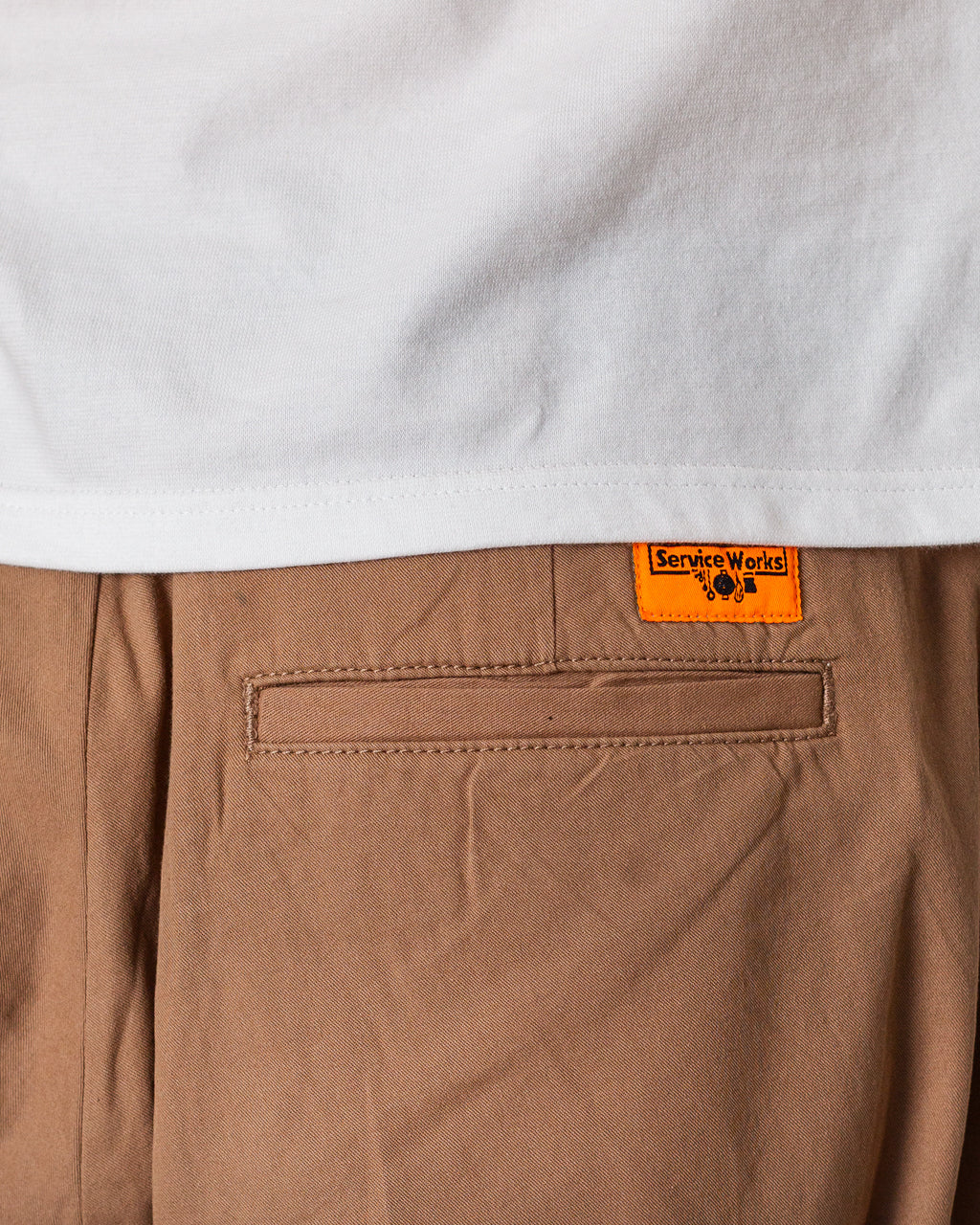 Twill Waiter Pant - Mushroom
