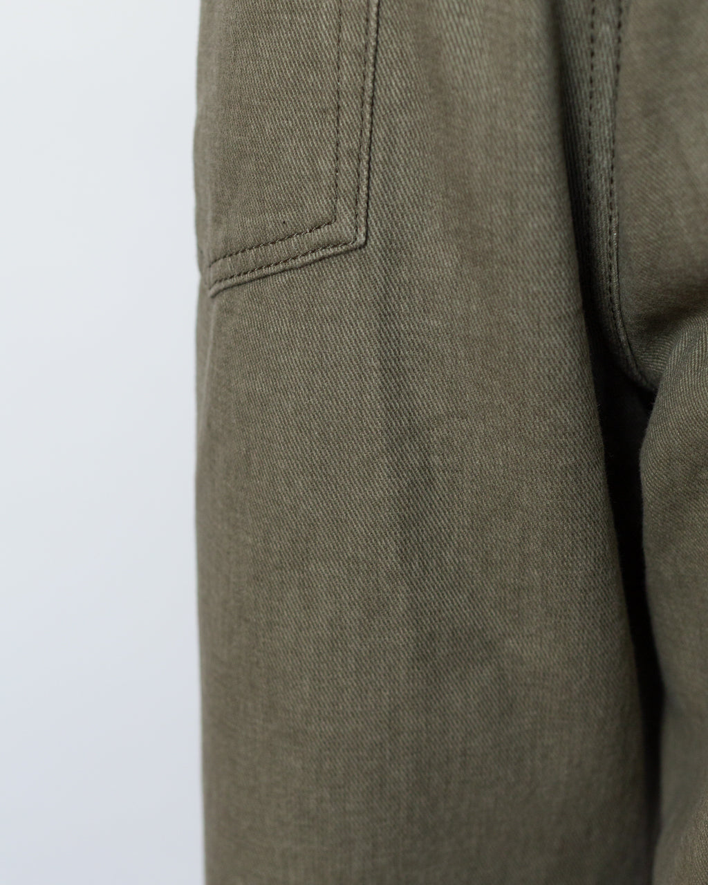 Korshavn Relaxed 5 Pocket Resist Dye Twill - Vetiver