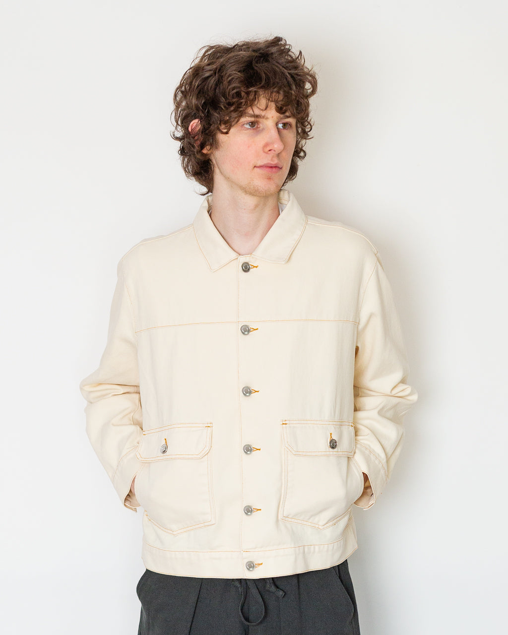 DRS Denim Jacket - Off White