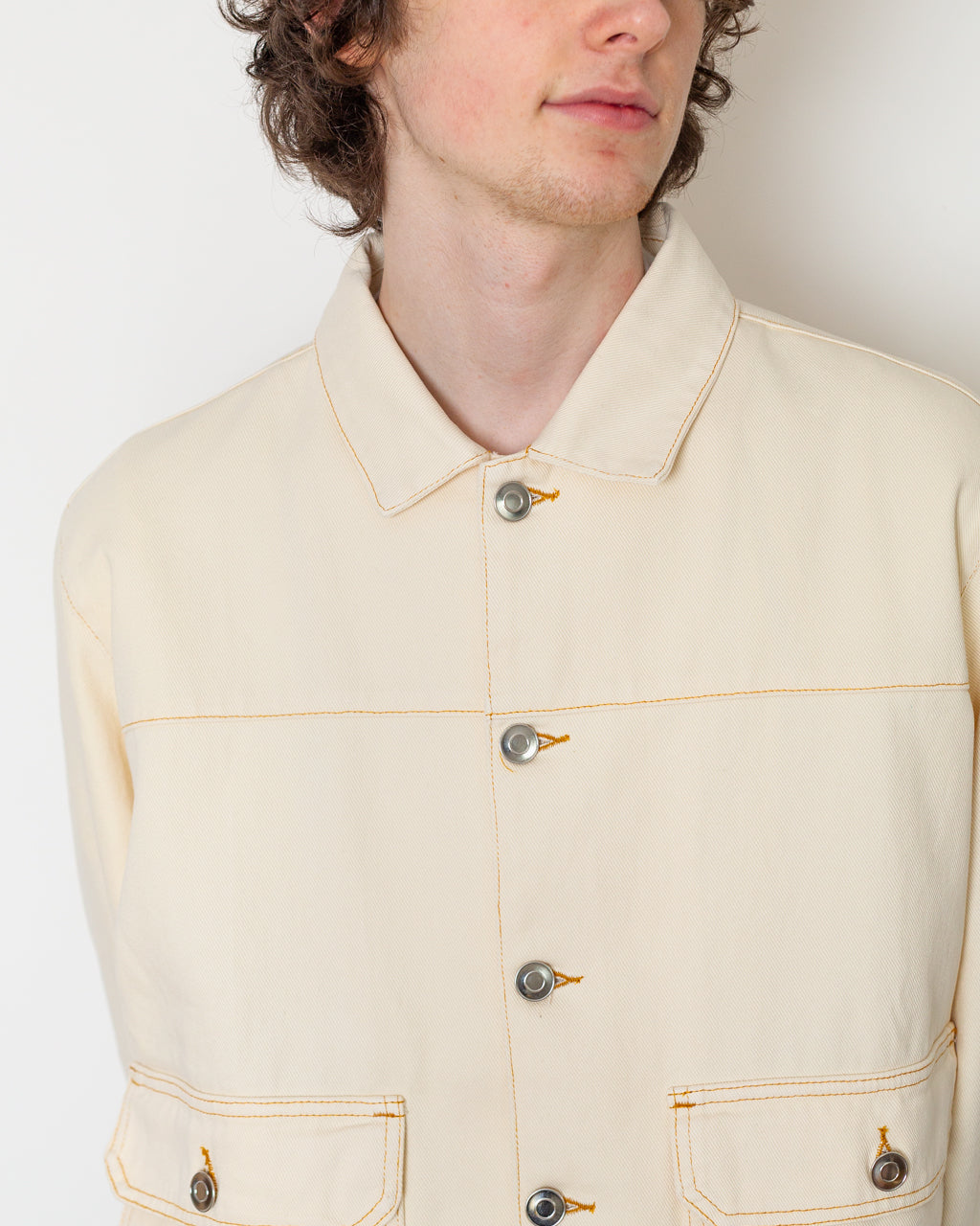 DRS Denim Jacket - Off White