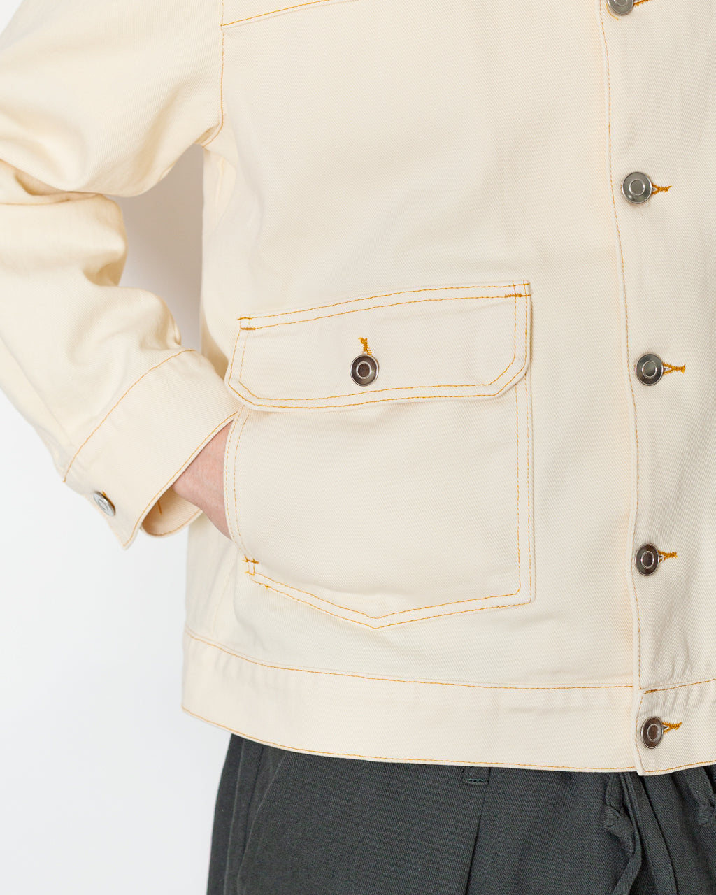 DRS Denim Jacket - Off White
