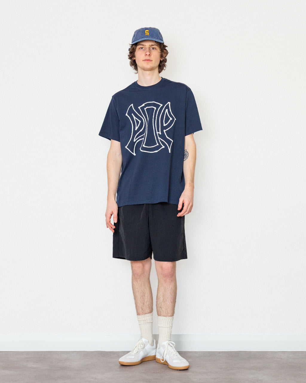 Acid T-Shirt - Navy