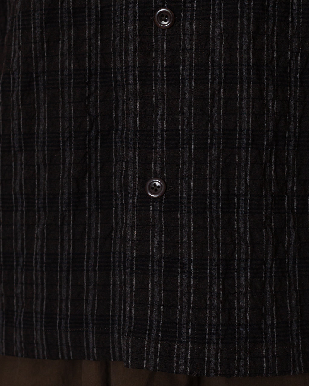 Mols Check SS Camp Shirt - Delicioso Brown