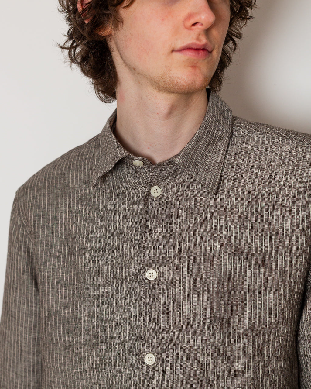 Enzo Shirt 5728 - Clay Stripe