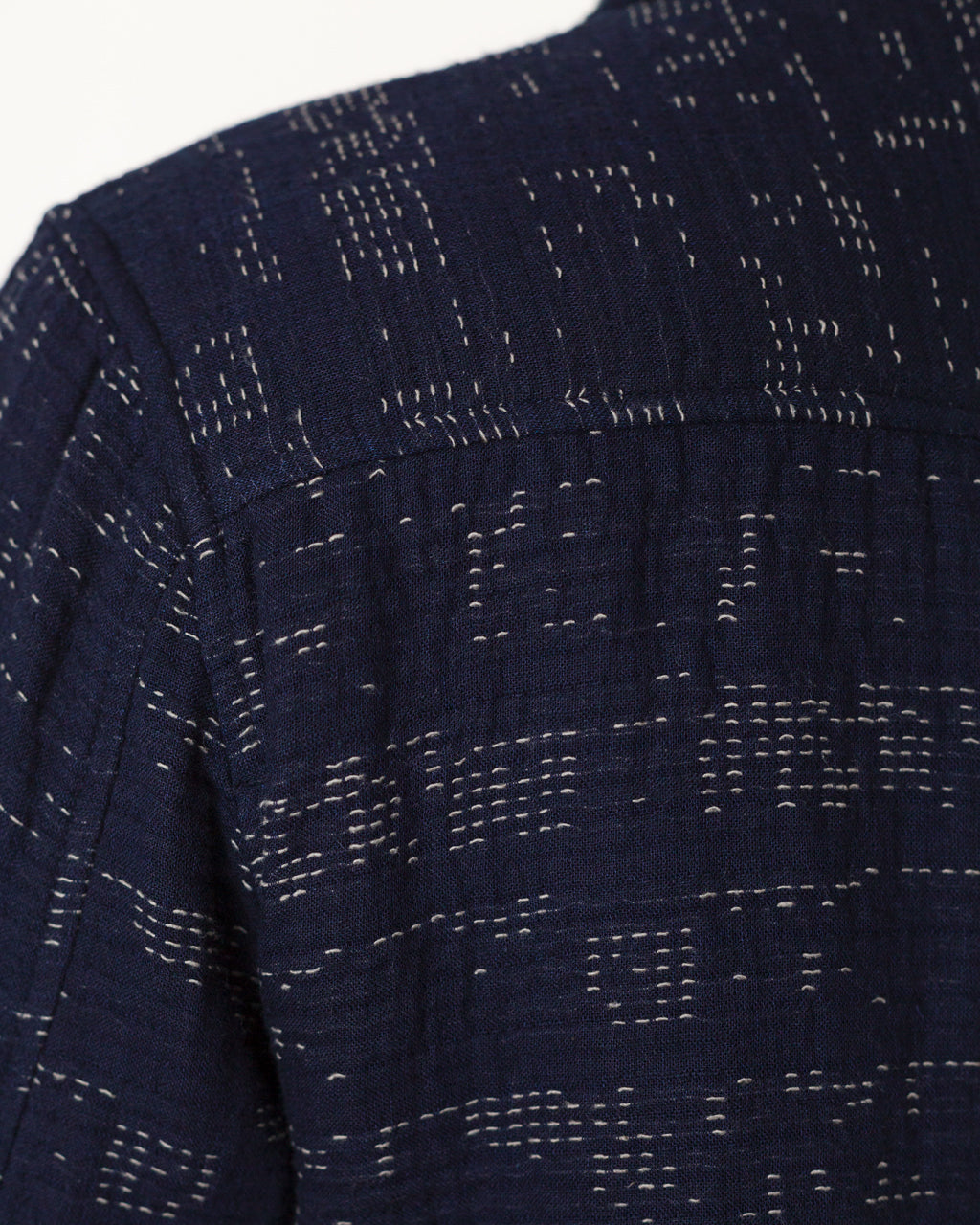 Signal Blouson - Stray Float Indigo Stitch