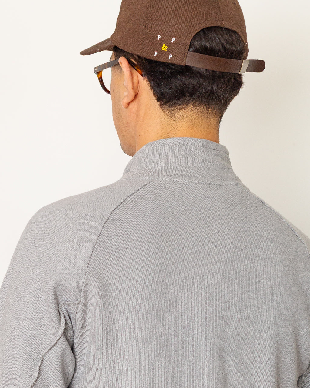 Leisure Zip Up - Mineral Grey Needle Jump