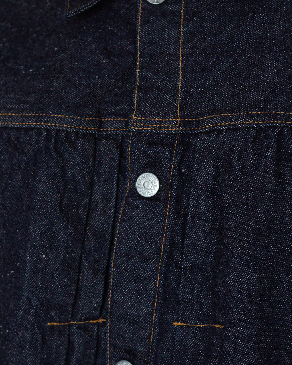 Denim Trucker 1 Pleat Jacket - Indigo One Wash