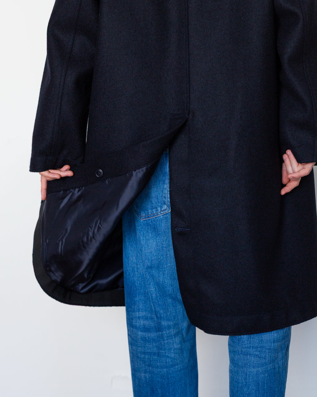 Utile Coat - Navy