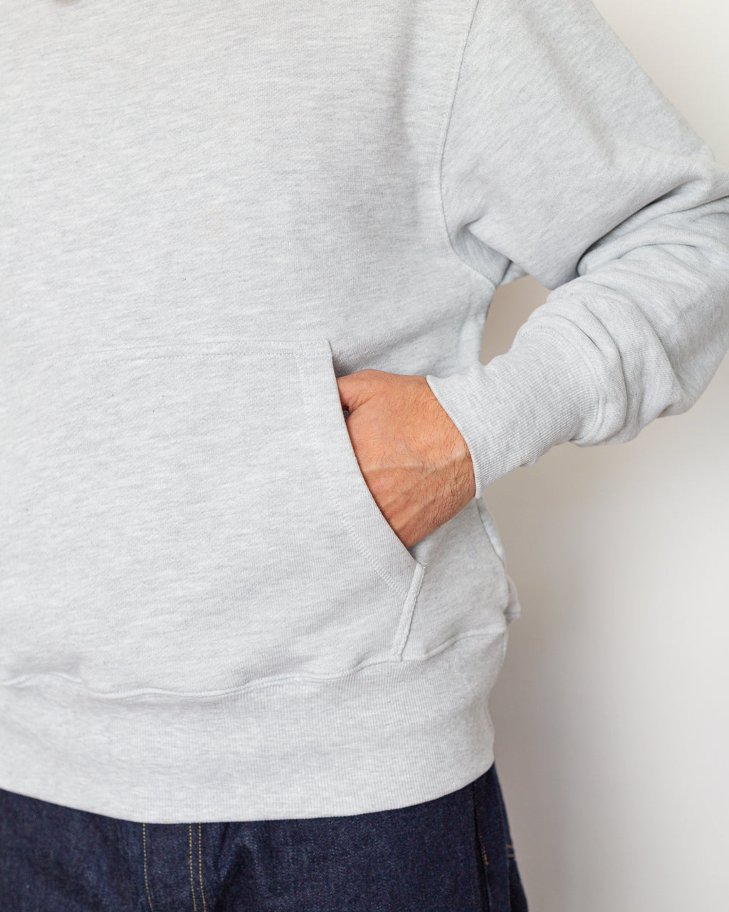 Super Weight Hoodie - Heather Grey