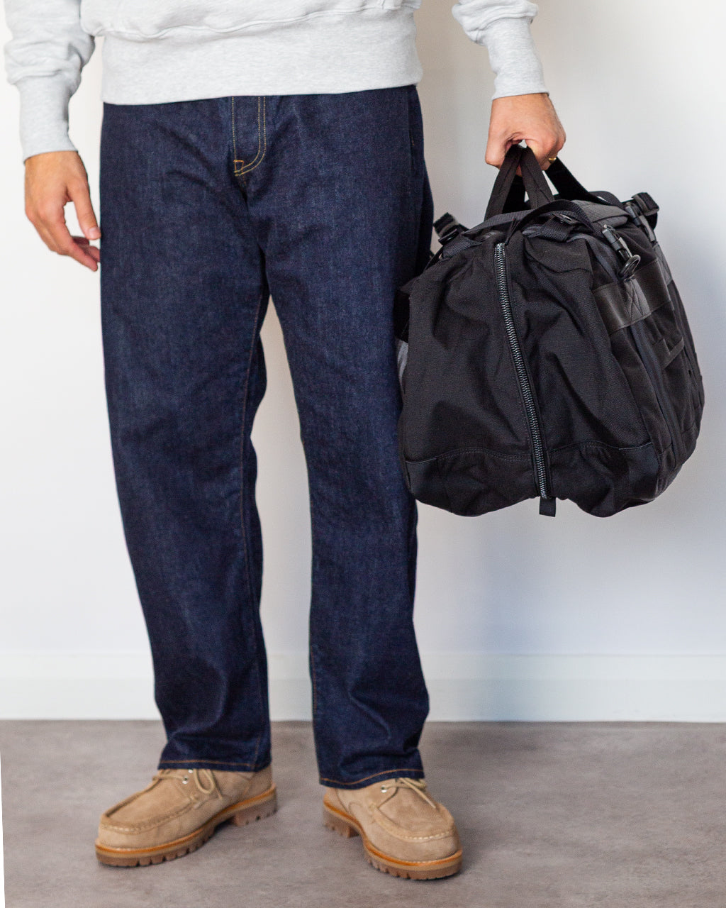 Booth Pack 3 Way Duffle Bag (M) - Black